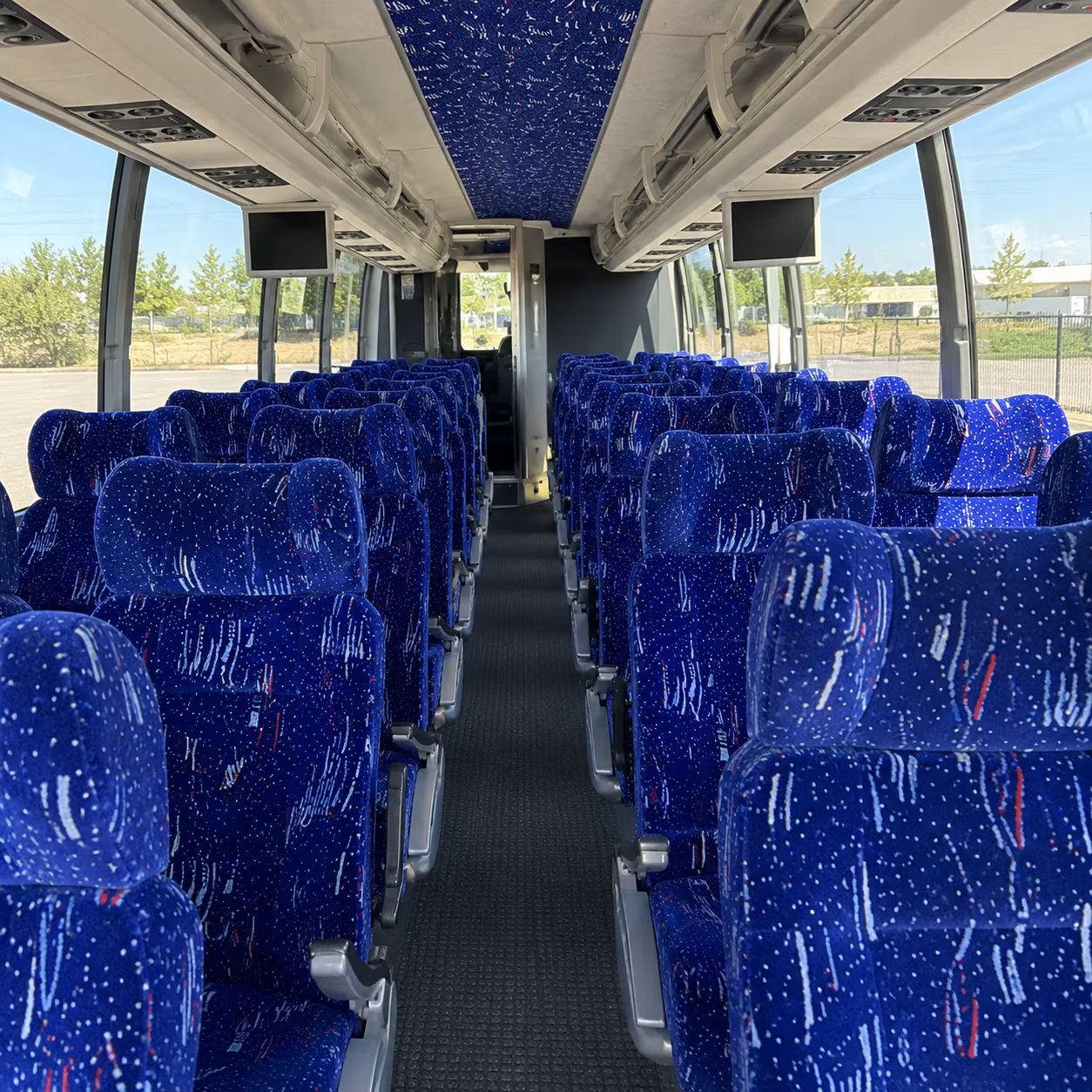 Charter Bus Interior