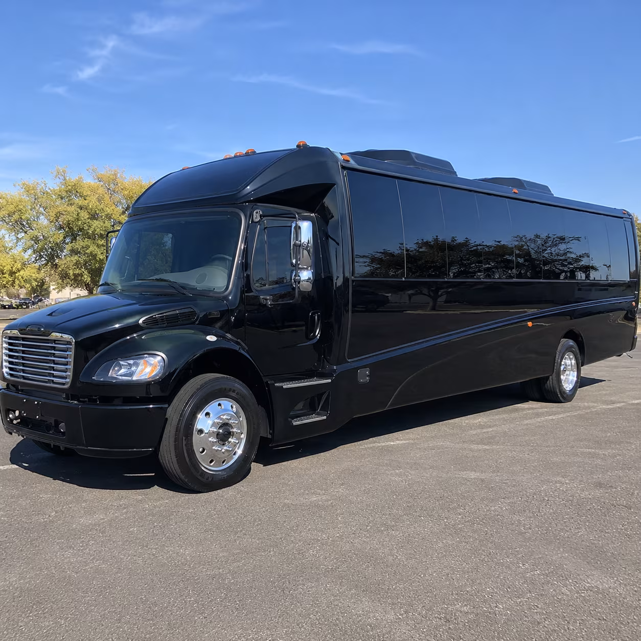 Lancaster Airport Shuttle & Transportation party bus exterior