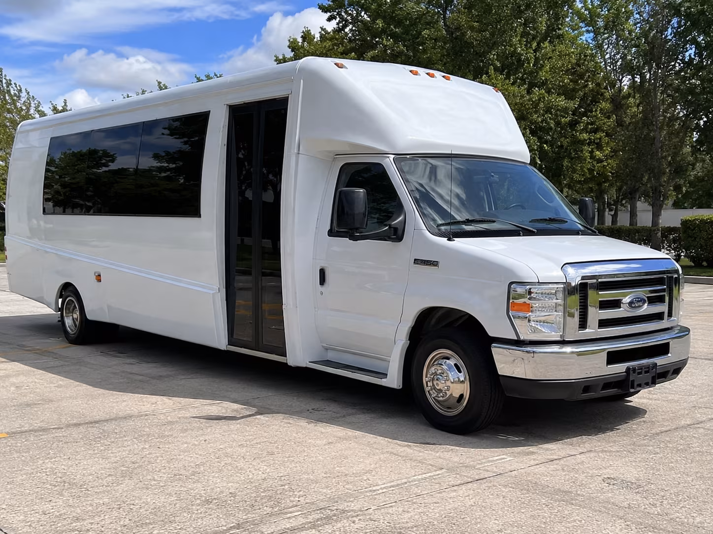 Lancaster Bachelor & Bachelorette Transportation party bus exterior