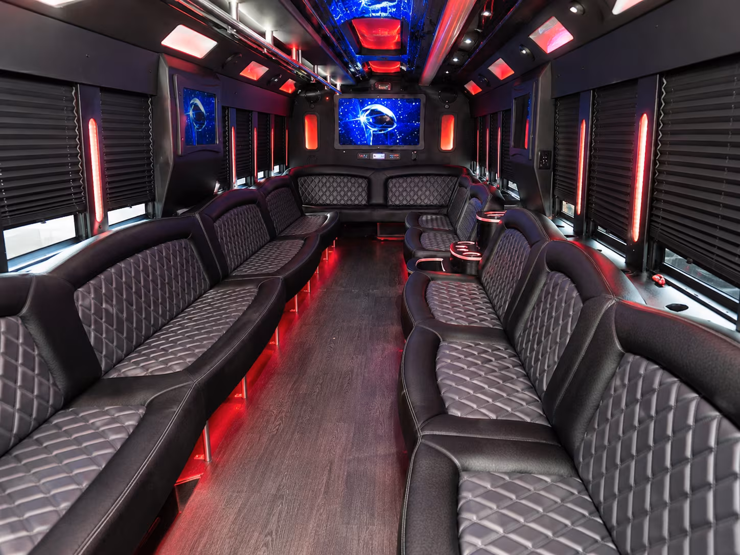 Lancaster Concert & Music Festival Transportation party bus exterior