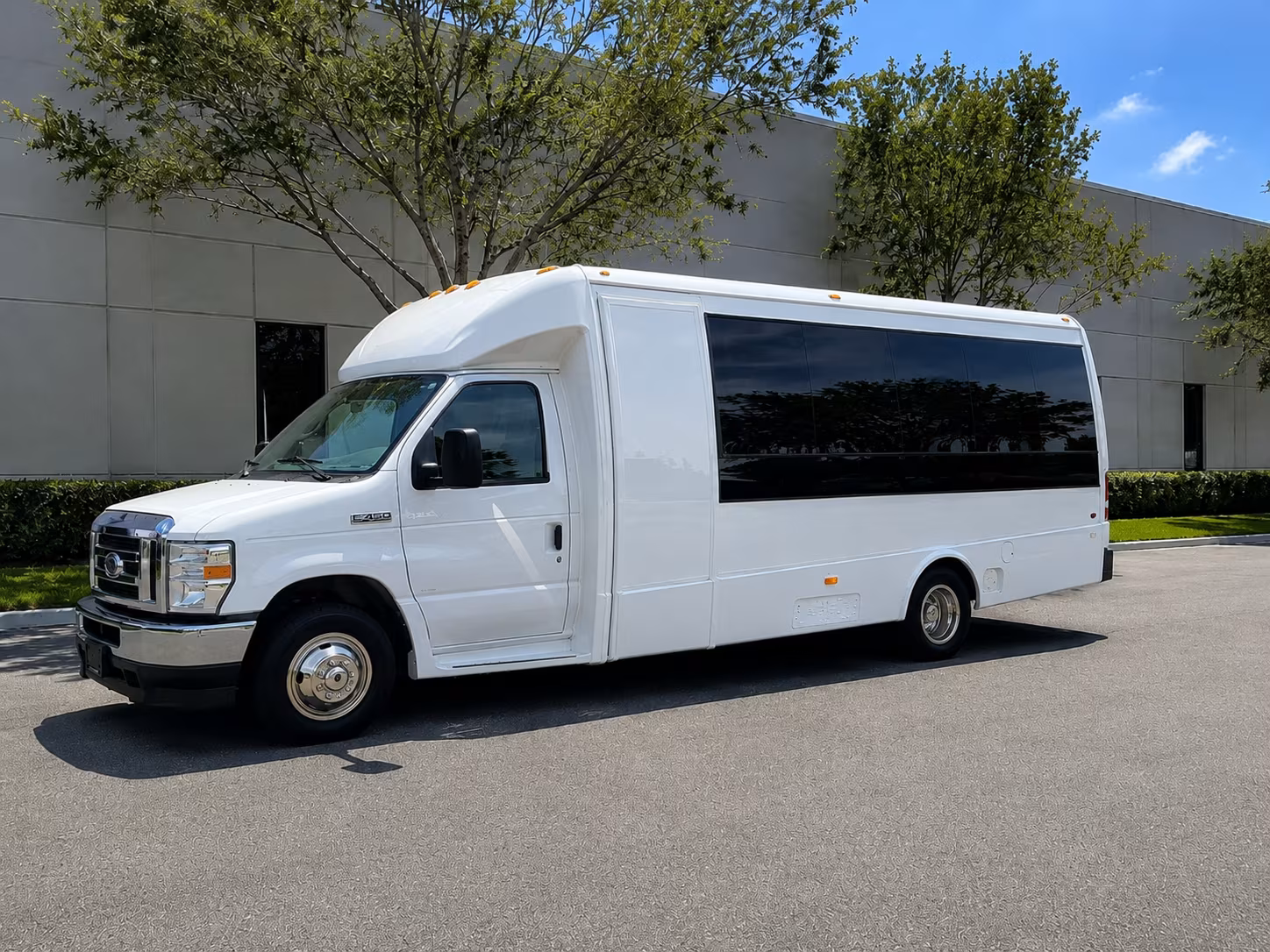 Lancaster Corporate Transportation party bus exterior