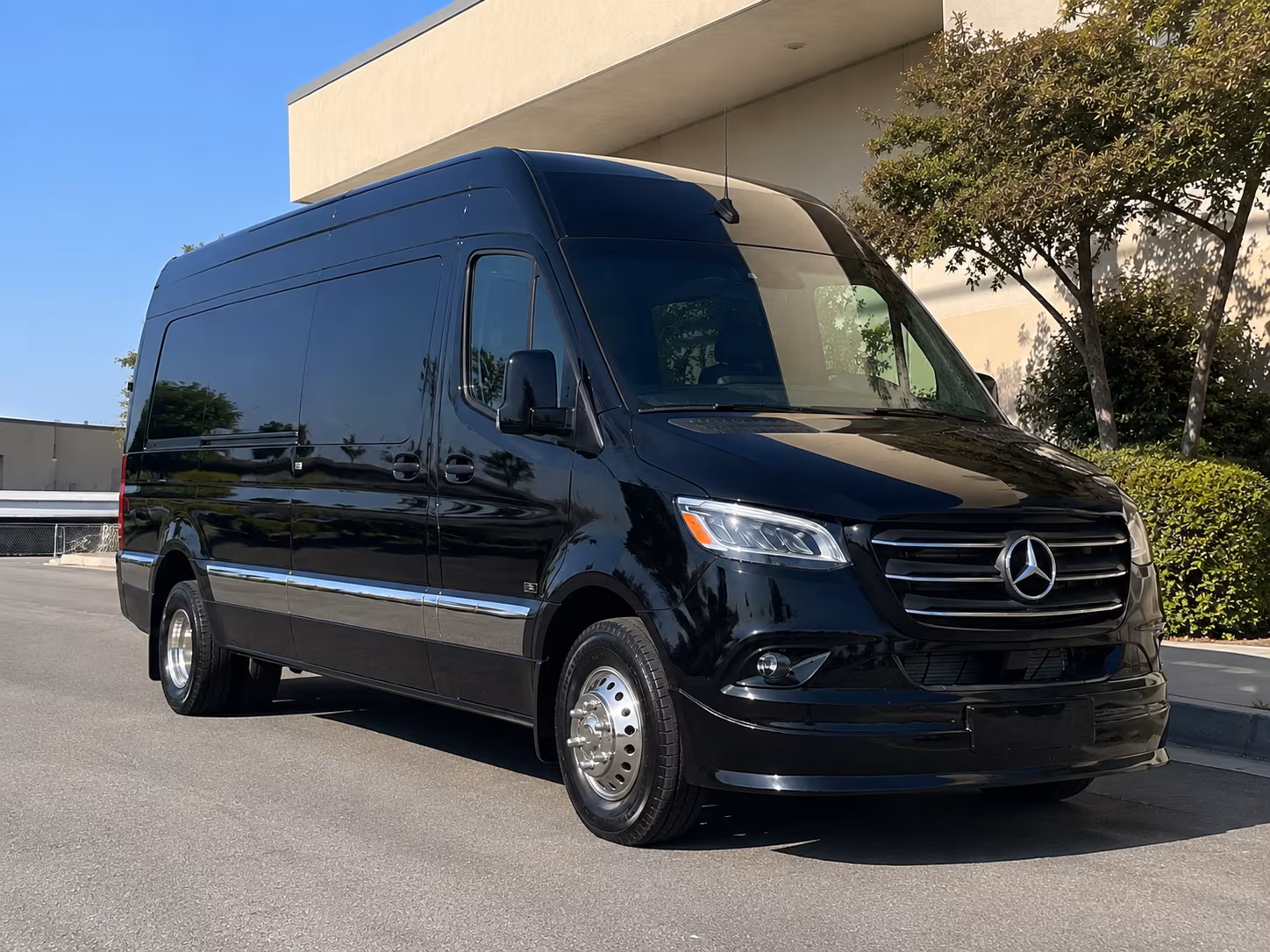 Lancaster Corporate Transportation party bus exterior