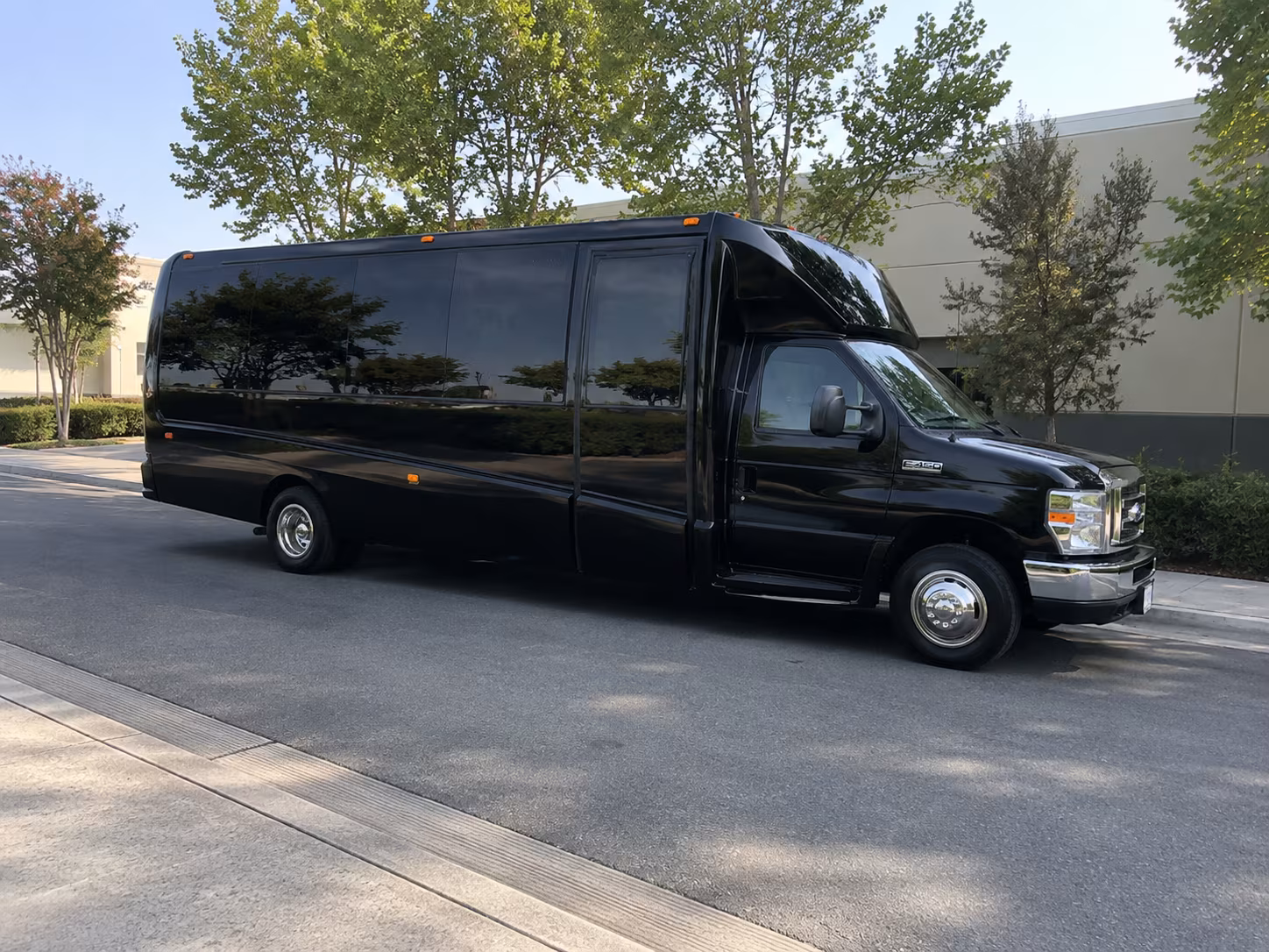 Lancaster Prom & Homecoming Transportation party bus exterior