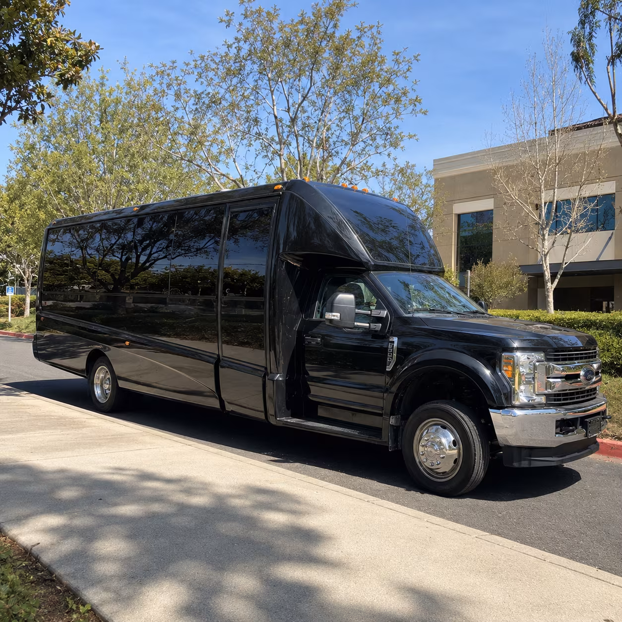 Lancaster Prom & Homecoming Transportation party bus interior