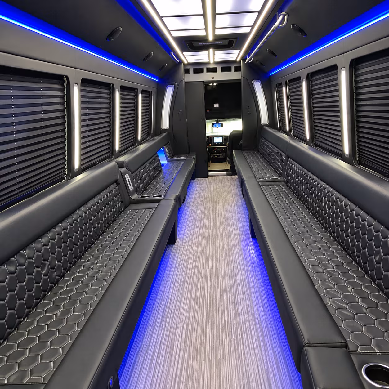 Lancaster Sporting Event Transportation onboard seating