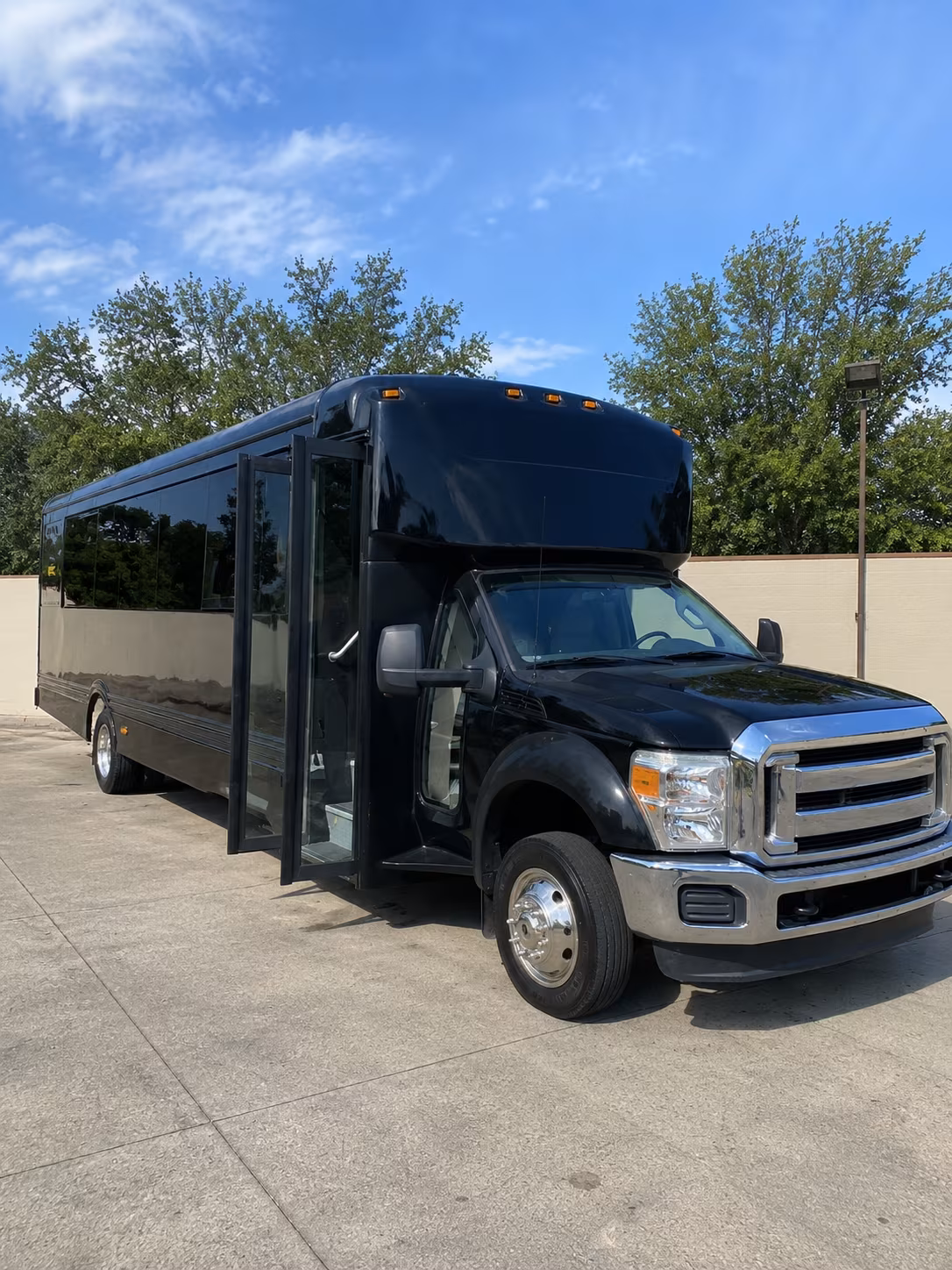 Lancaster Wedding Transportation party bus exterior