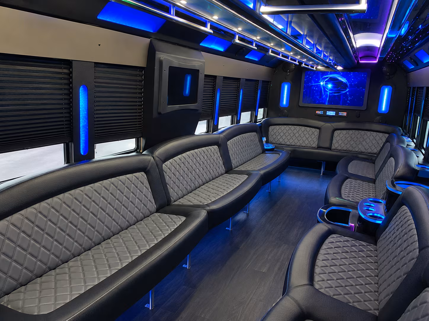 Lancaster Winery Tour & Pub Crawl Transportation party bus exterior