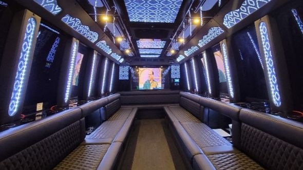 lancaster 28 passenger party bus rental