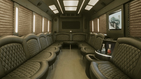 lancaster 50 passenger party bus rental